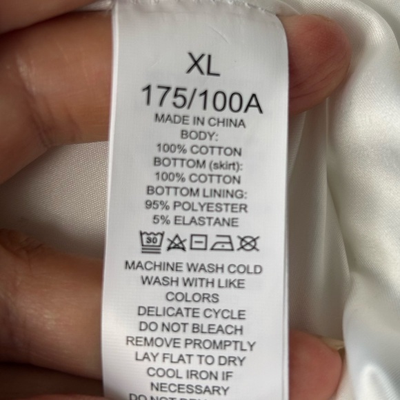 NWT Kate Spade White Mixed Media Cotton Knit Dress Eyelet  $248.  Size XL - Picture 6 of 10